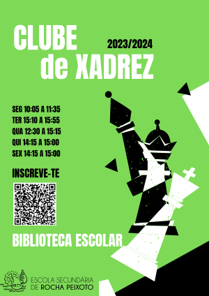 Inscrição clube XADREZ 2023 2024